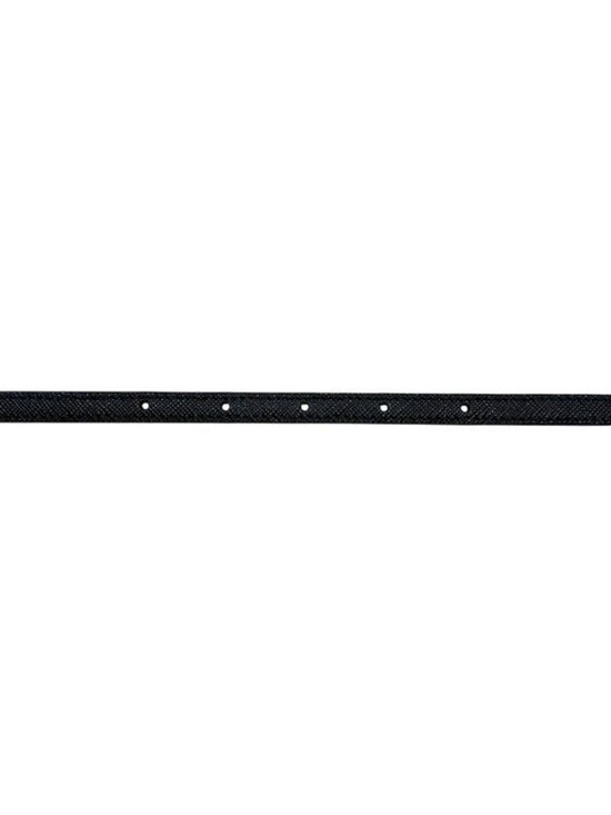 Prada Belt Black Nero Thin Waist 80 cm 10 Saffiano Leather main image 5